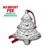 Gorham 2025 Christmas Tree Ornament, Sterling Silver, 9th Edition, NEW in Box picture