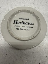 Vintage Marketing Ashtray / Horikawa Restaurant/ Los Angeles California CA picture