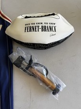 FERNET BRANCA FOOTBALL W/ PUMP + NEEDLE NEW ITALIAN AMARO  picture