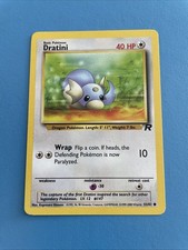 Pokémon TCG Team Rocket Dratini Card 53/82 picture