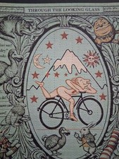 BLOTTER ART RIDE THROUGH THE LOOKING GLASS BIKE DAY 2026 DOUBLE SIDED PRINT picture