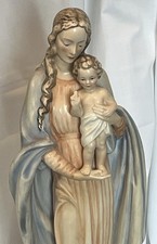 UNGER Goebel Bee Inside V Germany 14.5” Madonna & Child Statue Vintage HM 80 E&R picture