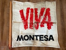 Viva Montesa Vintage Motorcycle Racing Banner picture