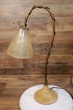 2003 Tarogo Table Lamp Gooseneck 092336 Bronze Shade Fairy Mystical Vintage Rare picture