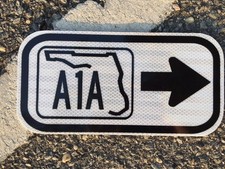 Florida A1A Road Sign - 12