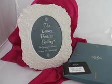 Lenox Georgian Collection Giftware Picture Frame Portrait 5 X 7 Photo Grannycore picture