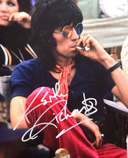 Keith Richards Signed (ROLLING STONES) 8x10