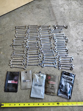 Lot of 98 Craftsman U.S.A. Metric & SAE Combination & Ignition Wrenches Plus picture