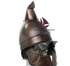 ZAIN Medieval Greek Attic hoplite helmet Knight Battle Replica LARP Armor Helmet picture