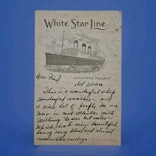1920s RMS Majestic ALS On White Star Line (Titanic) Letterhead Charles A. Whelan picture