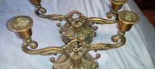 fancy VINTAGE BRONZE JOHNSON BROTHERS CANDLESTICKS TABLEWARE HOME DECOR ELEGANT  picture