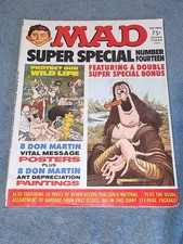 Mad Super Special # 14 (1974) Humor Vintage Magazine Don Martin Color Section FN picture