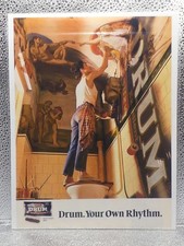 Vintage Douwe Egberts Drum Cigarette Tobacco 1993 Print Advertising Full Page Ad picture