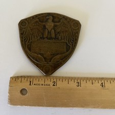 1904 Louisiana Purchase Exposition Triangle Commemorative Bronze Medal picture