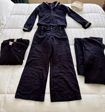 Six Piece 1960's US Navy Sailor Wool Uniform, Pants, Jumper Top, Undress Jumpers picture
