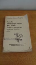 1971 RULES FOR BUILDING AND CLASSING STEEL VESSELS American Bureau Shipping picture