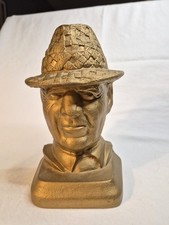 Coach Paul Bear Bryant Alabama Football Gold Cast Iron Statue 8