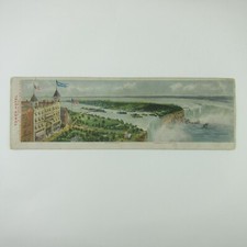 Private Postcard Panorama Niagara Falls Tower Hotel New York LARGE Antique RARE picture