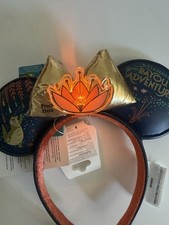 Disney Parks Tiana’s Bayou Adventure Light-Up Minnie Ears Headband NWT picture