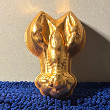 Copper Rabbit Jello Mold, 3 1/2 Cup Capacity, Animals & Dinosaurs Theme picture