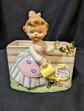 Norcrest vintage Butterfly planter * One owner JAPAN Rare. picture