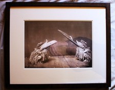Gallery Framed 1972 Edward Curtis Reprint-Kotsuisa &Hohhug NW Coast Indian Dance picture