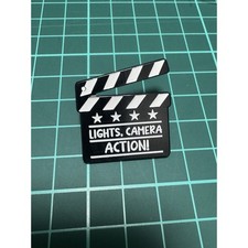 Clapperboard Pin Badge Movie Filmmaking Cinema Collectible Pins +14 picture