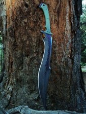 WILD CUSTOM HANDMADE 25 INCHES LONG IN HIGH CARBON STEEL HUNTING PERFECT SWORD picture