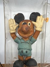 VINTAGE 1930s DISNEY WORLD BENDY Bendees Mickey Mouse 11” In Case - Display picture
