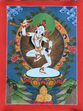 MACHIG LABDRON ORIGINAL MASTERPIECE TIBETAN THANGKA FOR MEDITATION CHOD PRACTICE picture
