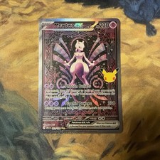 Pokémon 30th Anniversary Mewtwo Ex 151/128 picture