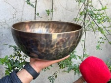 10 inches tiger antique tibetan singing bowls - Sound therapy Healing yoga bowl picture