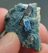 Alkali Rich Beryl(Vorobyevite) Crystal On Matrix Combined With Pink Tourmaline. picture