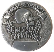 C-141B Special Operations Challenge Coin picture