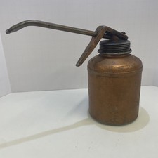 Vintage K-P MFG Pump Oiler Oil Can USA—USED-small dent picture