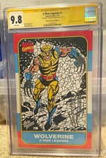 X-Men Legends #1 Shattered Mosaic Variant CGC 9.8 Signed NBA Dominique Wilkins  picture