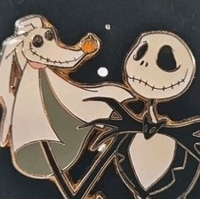 Disney pin LE 250 Puppet Pals JACK SKELLINGTON & ZERO from 2010 picture