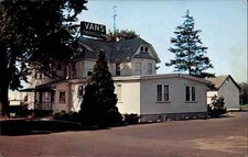 Freehold New Jersey NJ Vans Freehold Inn Hotel c1950s-60s Postcard picture