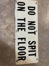 Vintage Metal Sign 