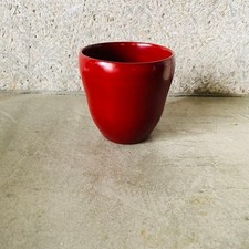 Yamada Heiando Lacquer Cup Natural Wood Red Urushi Aizu Wajima Echizen Yamanaka picture