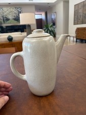 Heath Ceramic Coffee Pot Rare Early “Sand” Glaze Heath Ceramics Tea Pot 1950s picture