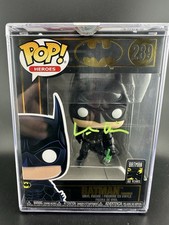 Val Kilmer Batman Forever 289 Funko Pop Autograph Celebrity Authentics COA Green picture