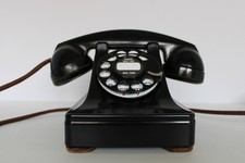 ANTIQUE WESTERN ELECTRIC 302 - SHORT EARS -VENTED HAND GRIP VINTAGE - 1937 picture
