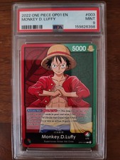2022 Pre Errata One Piece Romance Dawn Monkey D. Luffy #OP01003 PSA 9 picture