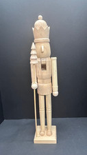 New Unfinished Wood Nutcracker 24