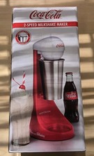 Coca Cola Electric Milkshake Maker Two Speed Stainless Mixing Cup Limited (NEW) picture