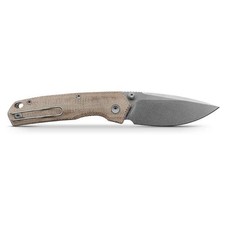 Vosteed Psyop Folding Knife Natural Norplex UltreX™ Micarta Handle S35VN A2229 picture
