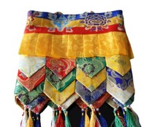 100cm Tibetan Style Curtain Hanging Table Wall Enclosure Handmade Buddhist picture