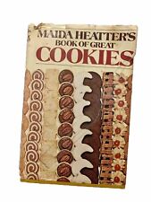 Vintage 1977 MAIDA HEATTER’S GREAT COOKIES Cookbook Recipes Dessert Cooking picture