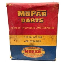 Vintage Mopar Chrysler Oil Strainer Part 672484 NOS with Original Box picture